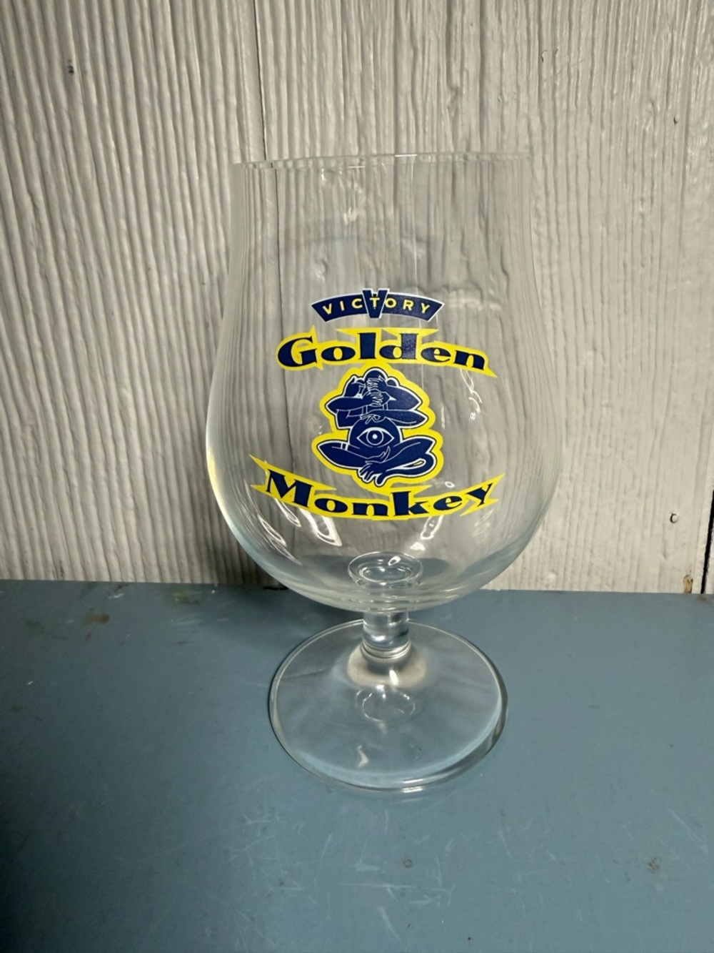 Victory Brewing Company Golden Monkey Tulip Stemmed Craft Beer Glass